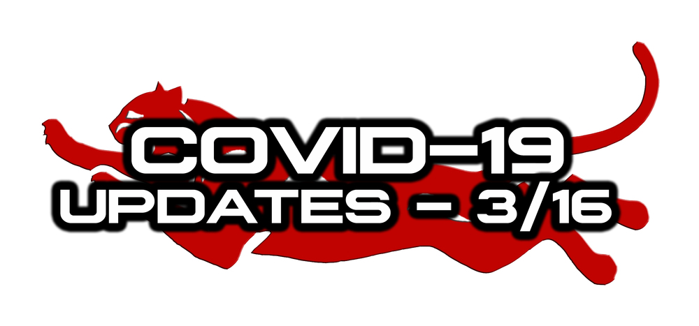 COVID-19 Updates 3/16