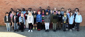 Central Elementary School Names February Students of the Month
