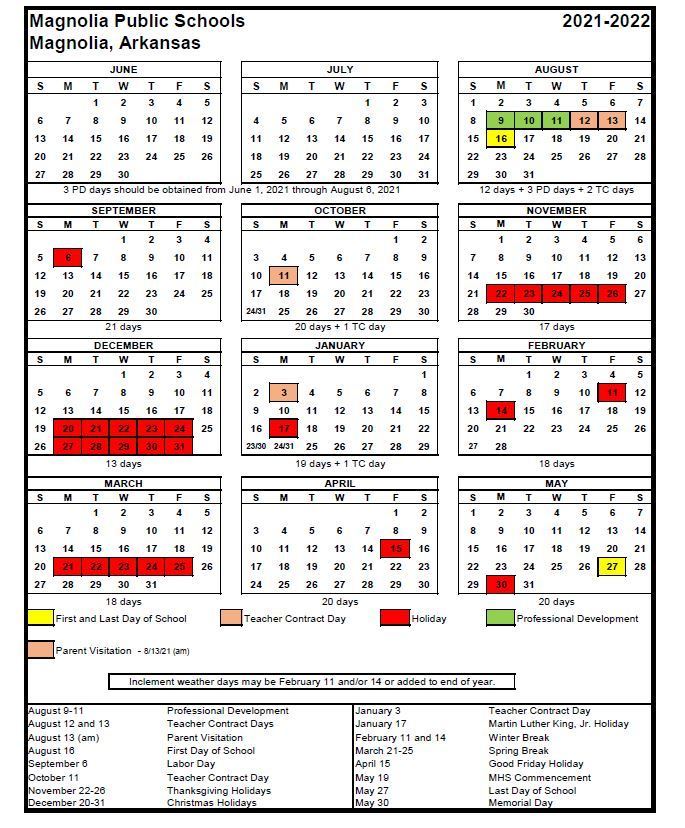 Camden County School Calendar 20222023 Printable Calendar 2022
