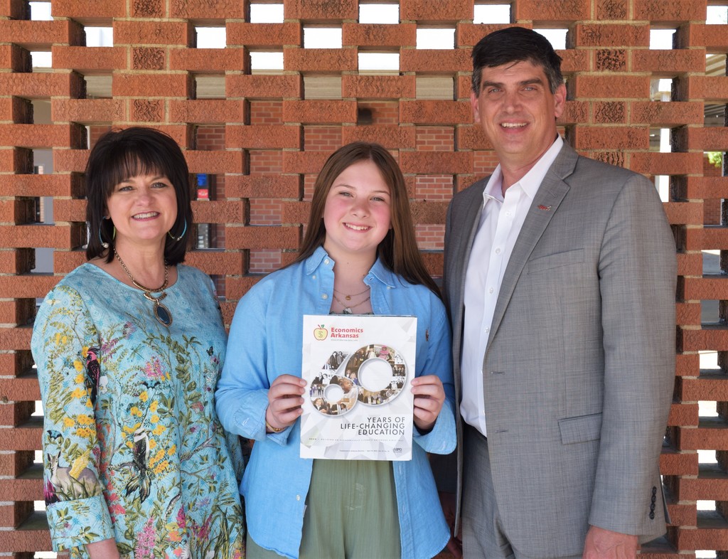 Magnolia student recognized in Arkansas Business magazine.  April 2022 issue.