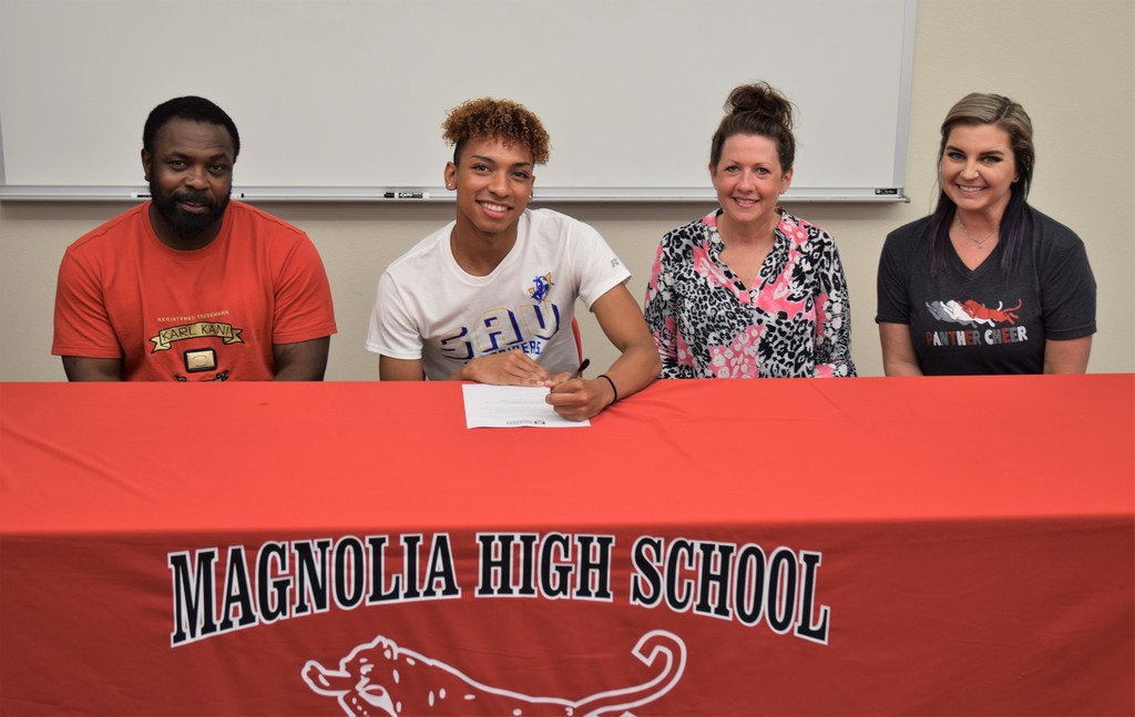 Magnolia High School Cheer Scholarship signing