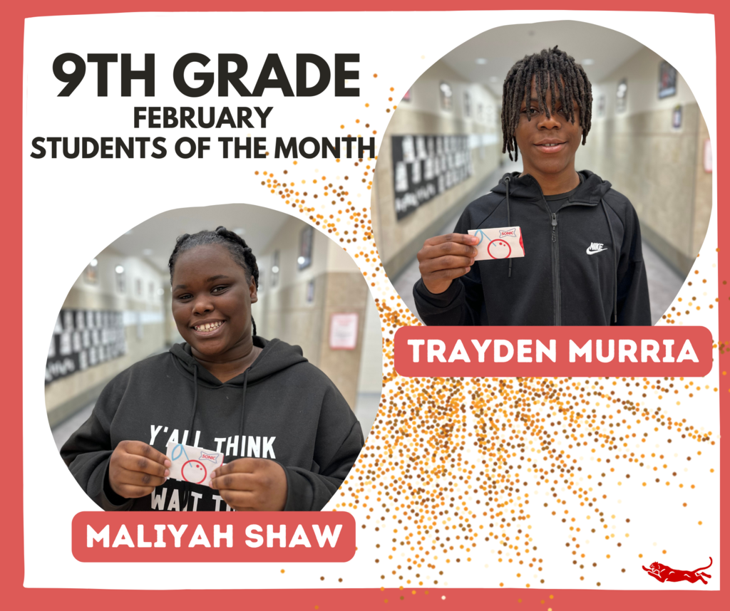 February Student of the Month- Maliyah Shaw & Trayden Murria
