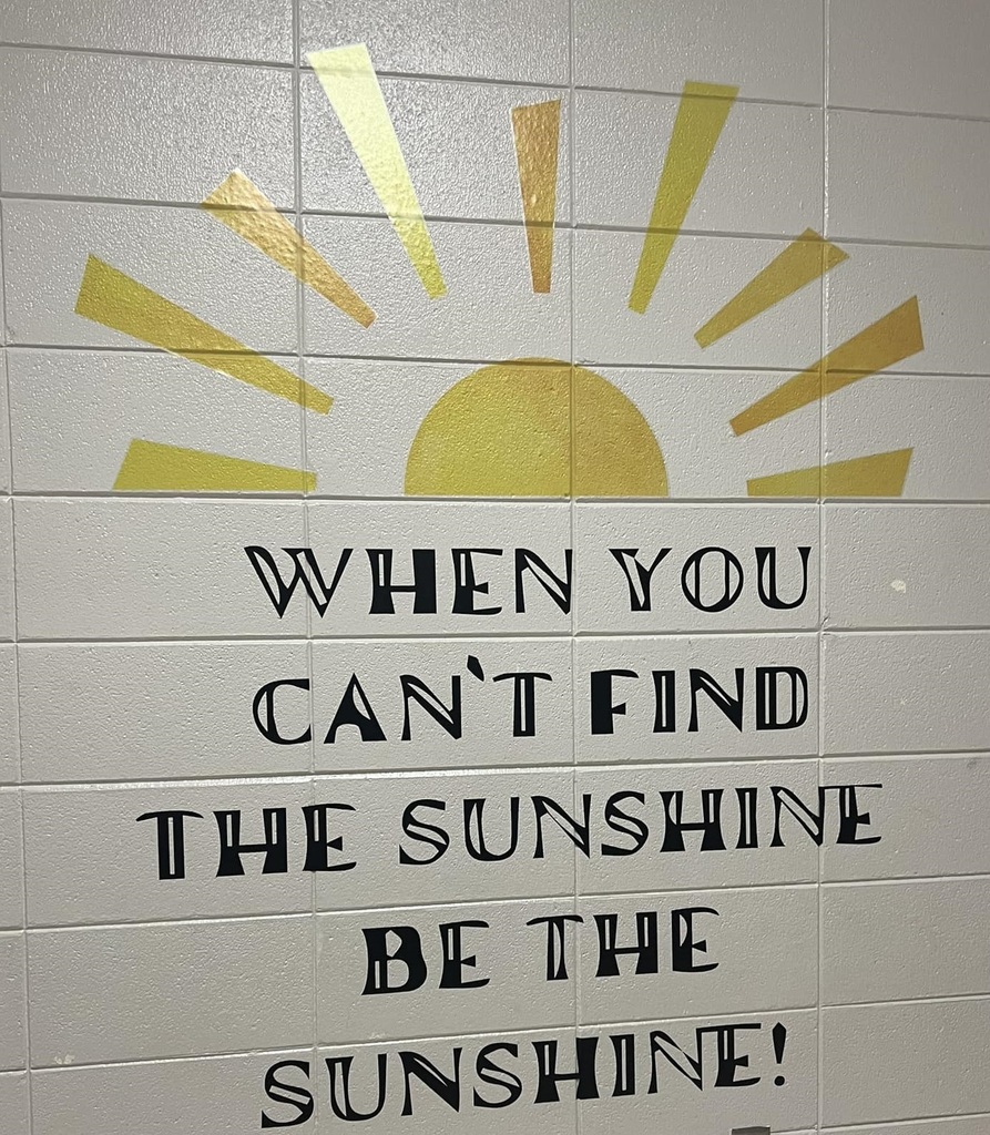 "When You Can't Find The Sunshine Be The Sunshine!"