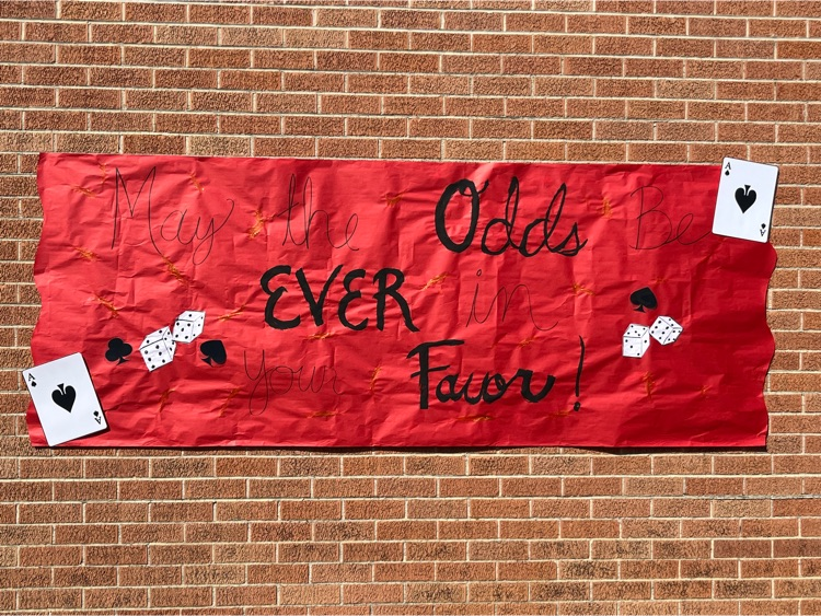 Students decorated the campus for homecoming