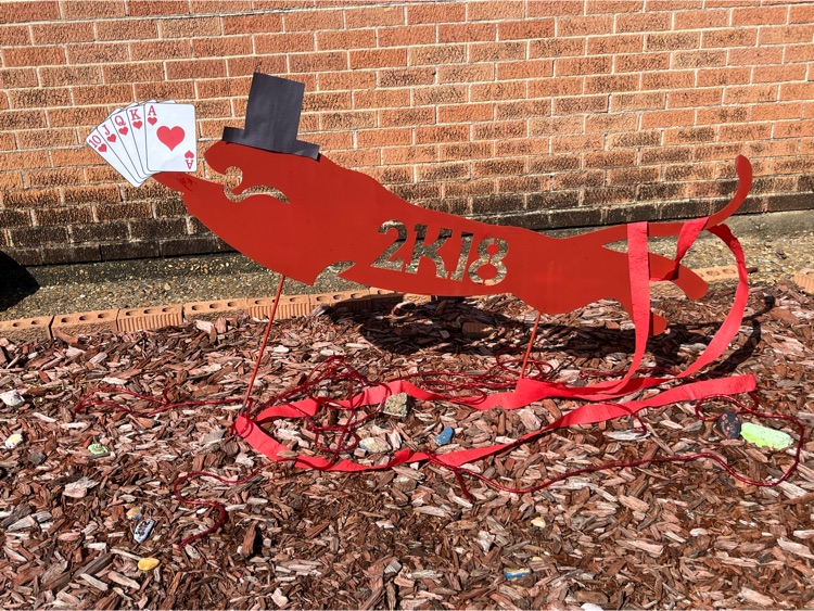 Students decorated the campus for homecoming